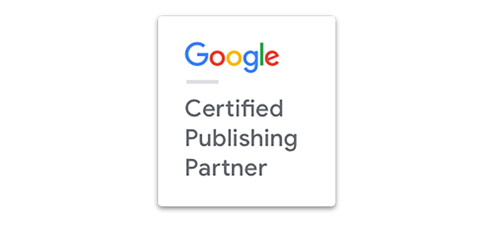 Google Certified Publishing Partner(GCPP)